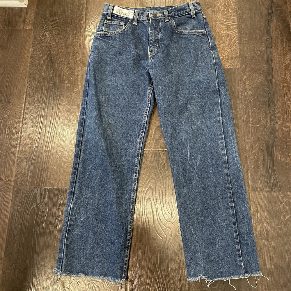 Steel Guard Flame Resistant FR cat 2 Jeans Mens Size 30 denim westex Indura READ